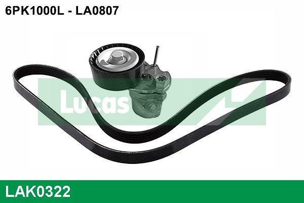 LUCAS LAK0322: Soonrihmakomplekt