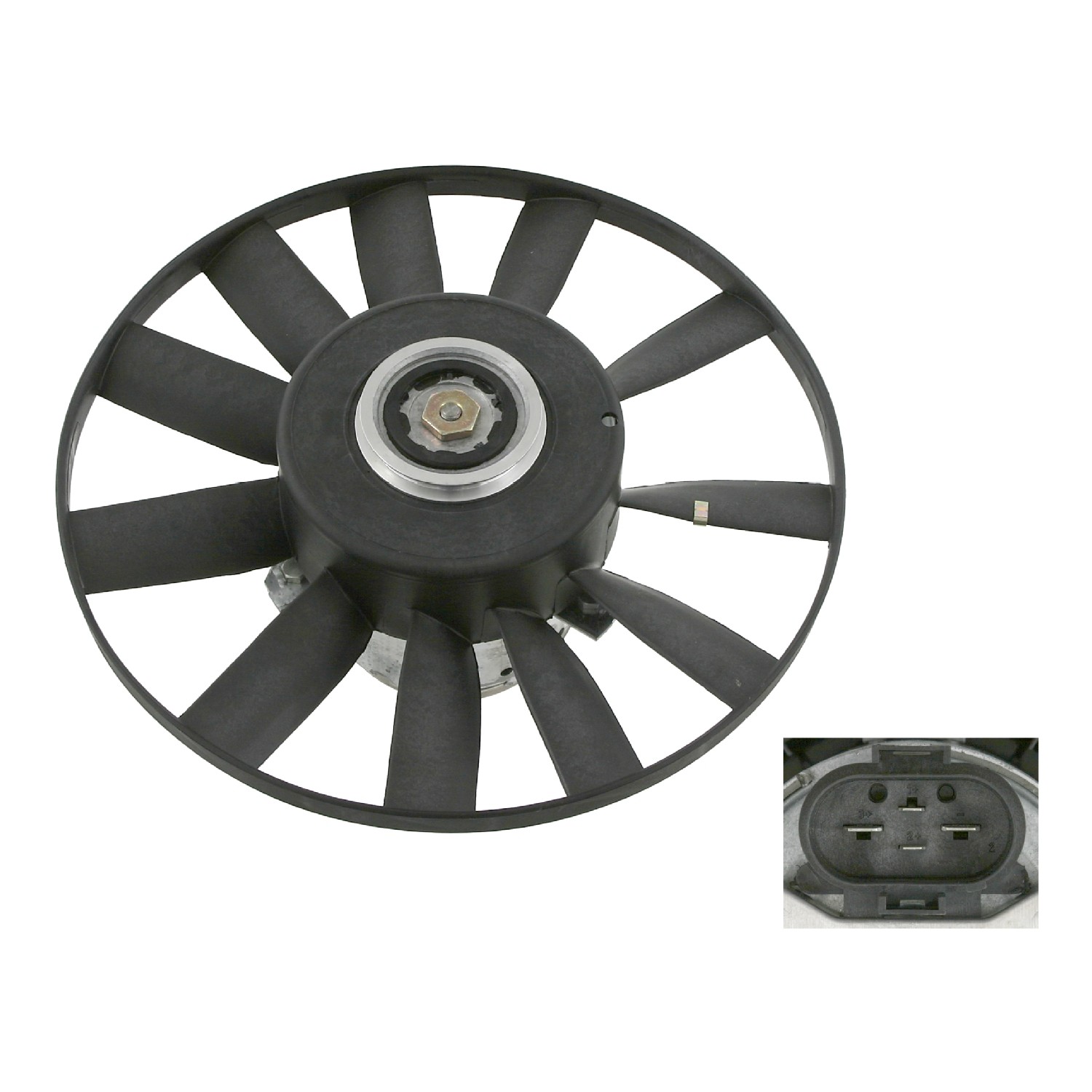 FEBI BILSTEIN 26571: Ventilator, radiator 303mm