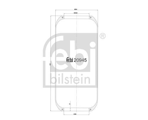 FEBI BILSTEIN 26683: Mootorikapoti trossid
