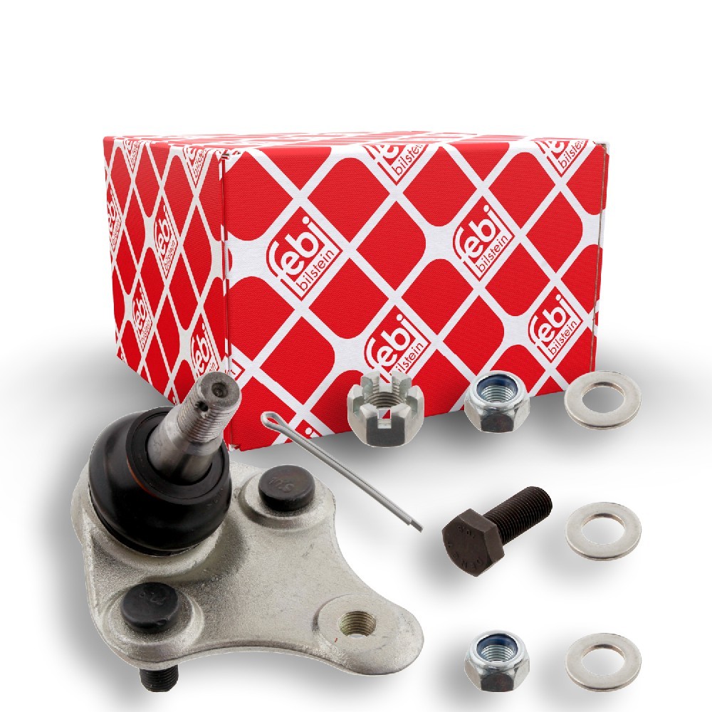 FEBI BILSTEIN 28699: Articulatie sarcina / ghidare Axa fata stanga, partea de jos, Axa fata dreapta, 17,5mm, cu material de atașare/fixare, BMTS Turbo NEW