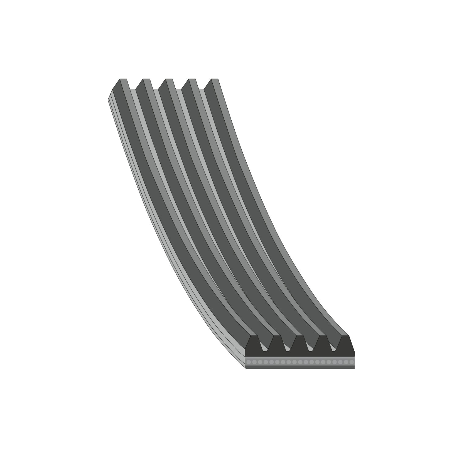 FEBI BILSTEIN 28832: Soonrihm 885mm, Ribide arv: 5