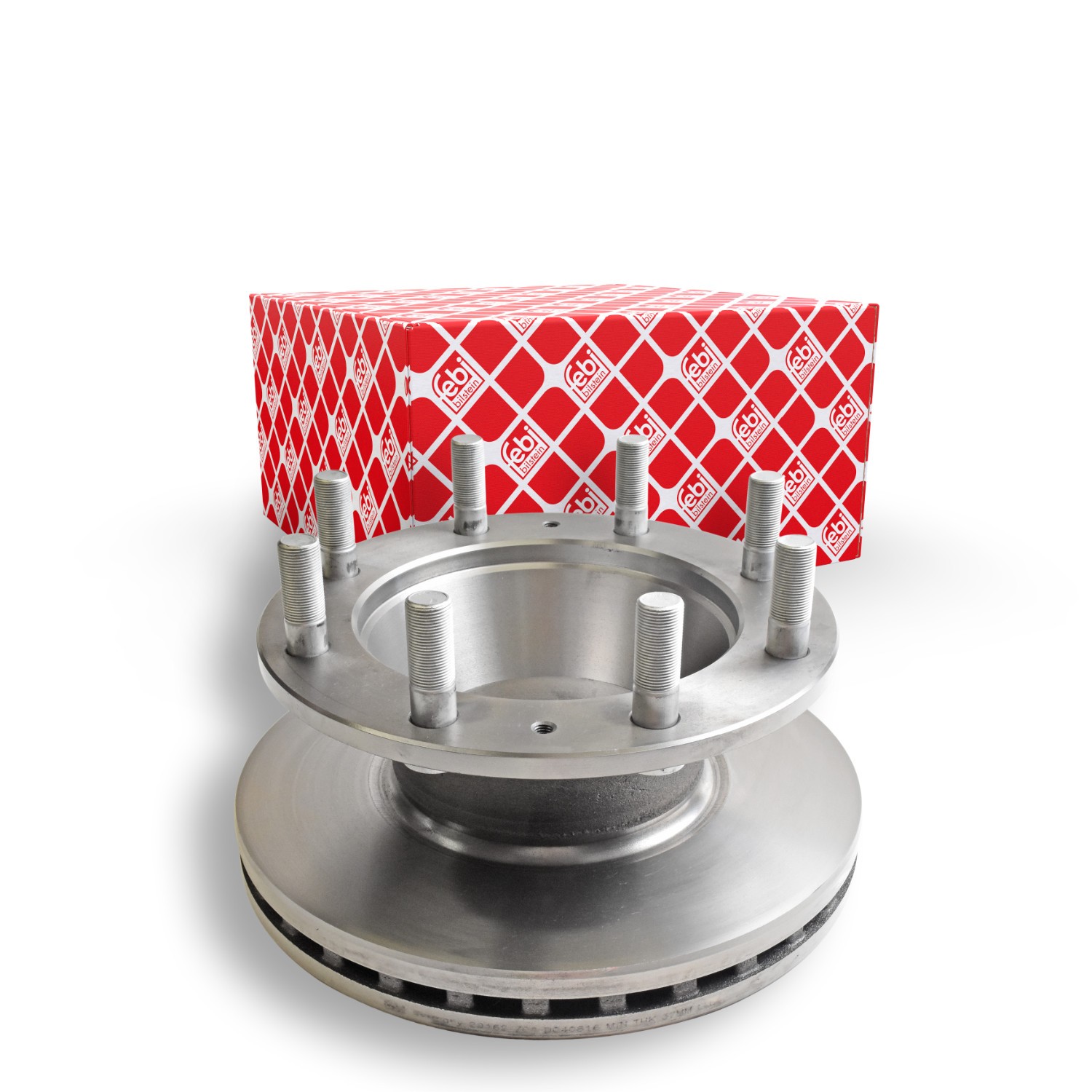FEBI BILSTEIN 29162: Disc de frână punte fata, Ř: 377mm, ventilat interior, Ř: 377mm, acoperit (cu un strat protector)