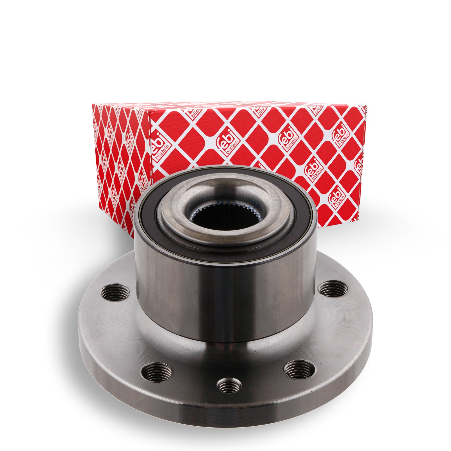 FEBI BILSTEIN 32694: Set rulment roata Axa fata stanga, Axa fata dreapta, cu piuliță ax, Lagar roata integrat in butuc roata, cu senzor magnetic inelar integrat, cu senzor ABS, cu butuc roata