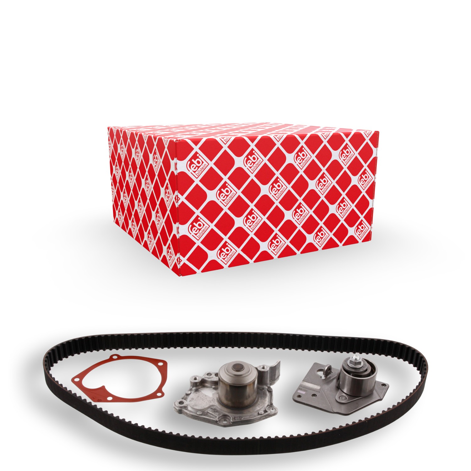 FEBI BILSTEIN 32734: Pompă apă + kit distribuție dinti: 133, cu etansare