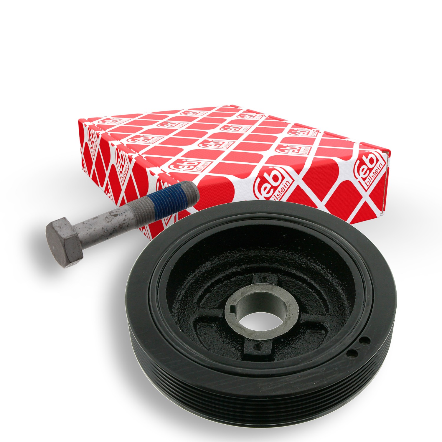 FEBI BILSTEIN 33790: Fulie curea, arbore cotit cu surub, BMTS Turbo NEW