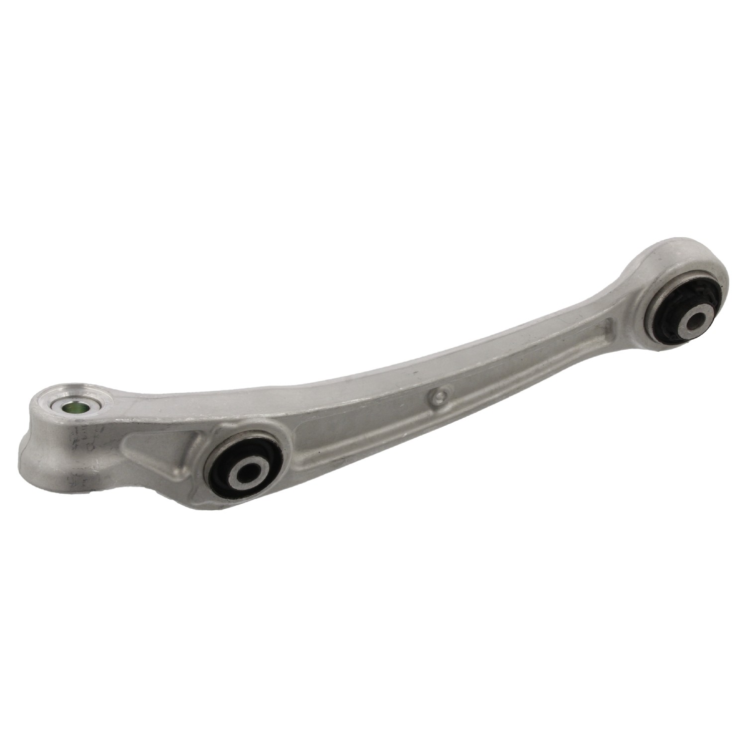 FEBI BILSTEIN 36049: Länkarm, hjulupphängning framaxel vänster, Nedre, Fram, Aluminium, med gummilager, utan spindelled