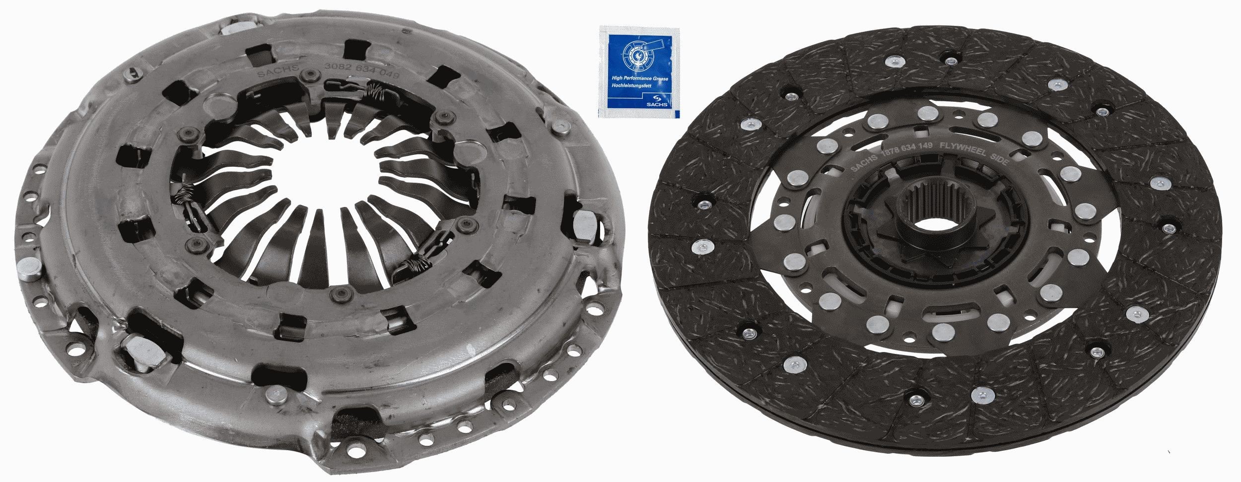 SACHS 3000 951 649: Sidurikomplekt XTend ilma survelaagrita