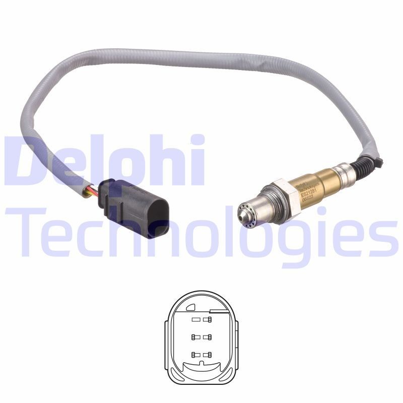 DELPHI ES21281-12B1: Lambda andur