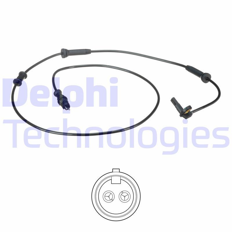 DELPHI SS20480: Датчик, обороти на колелото