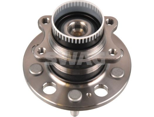SWAG 33 10 5240: Set rulment roata Axa spate stanga, Axa spate dreapta, Lagar roata integrat in butuc roata, cu senzor ABS