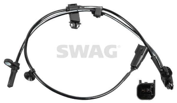 SWAG 33 10 5953: Senzor, turatie roata Axa fata stanga, Axa fata dreapta