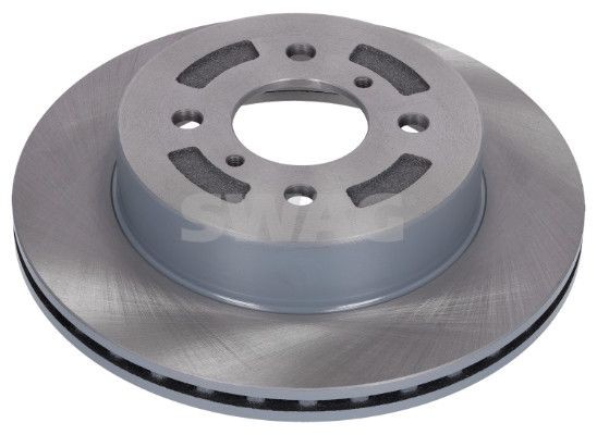 SWAG 33 10 6344: Disc de frână punte fata, Ř: 256,8mm, ventilat interior, Ř: 256,8mm, acoperit (cu un strat protector)