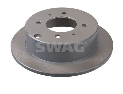 SWAG 33 10 6411: Disc de frână puntea spate, Ř: 262mm, plin, Ř: 262mm, acoperit (cu un strat protector)