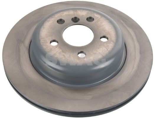 SWAG 33 10 7166: Piduriketas Tagasild vasakul, Ø: 330mm, sisemine õhutus, Ø: 330mm, kaetud