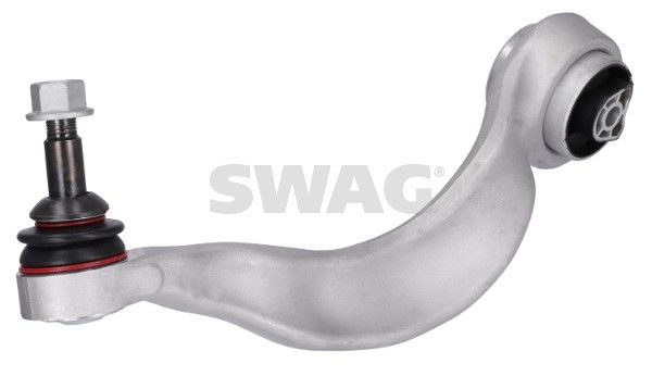 SWAG 33 10 7748: Bras de suspension inférieur, avant, Essieu avant droit, Aluminium, avec écrou de blocage, avec roulement