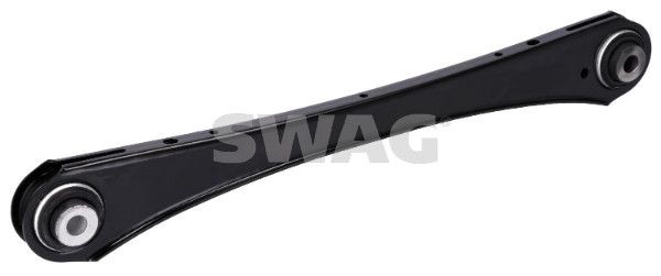SWAG 33 10 7758: Brat, suspensie roata Axa spate dreapta, tabla de otel, cu lagăre din cauciuc