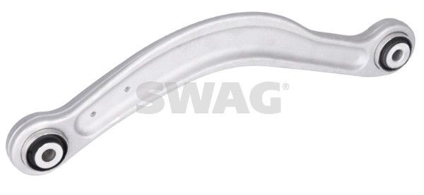 SWAG 33 10 7805: Brat, suspensie roata Axa spate dreapta, deasupra, spate, Aluminiu, cu lagăre din cauciuc