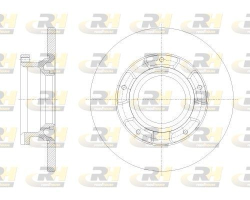 ROADHOUSE 62534.00: Piduriketas Tagasild, Ø: 288mm, täis, Ø: 288mm