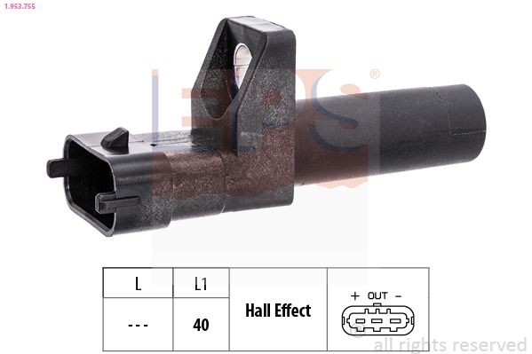EPS 1.953.755: Andur, väntvõll Made in Italy - OE Equivalent
