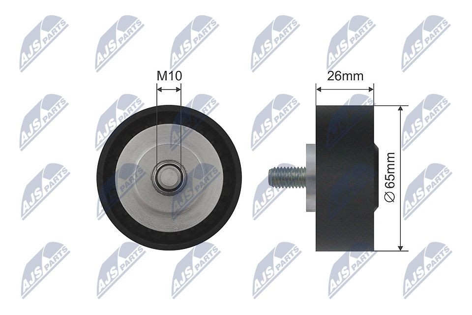 NTY RNK-BM-032: Seade- / juhtrull, kiilrihm