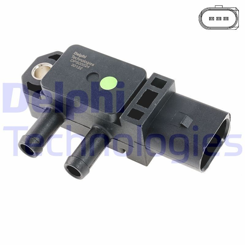 DELPHI DPS00024-12B1: Andur, heitgaasisurve