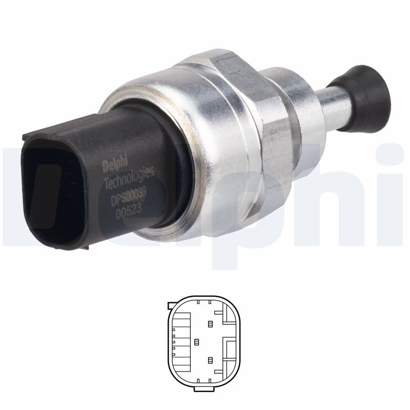 DELPHI DPS00039-12B1: Andur, heitgaasisurve
