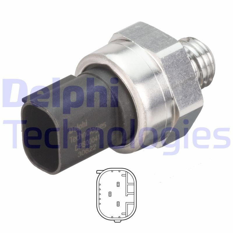 DELPHI DPS00041-12B1: Andur, heitgaasisurve