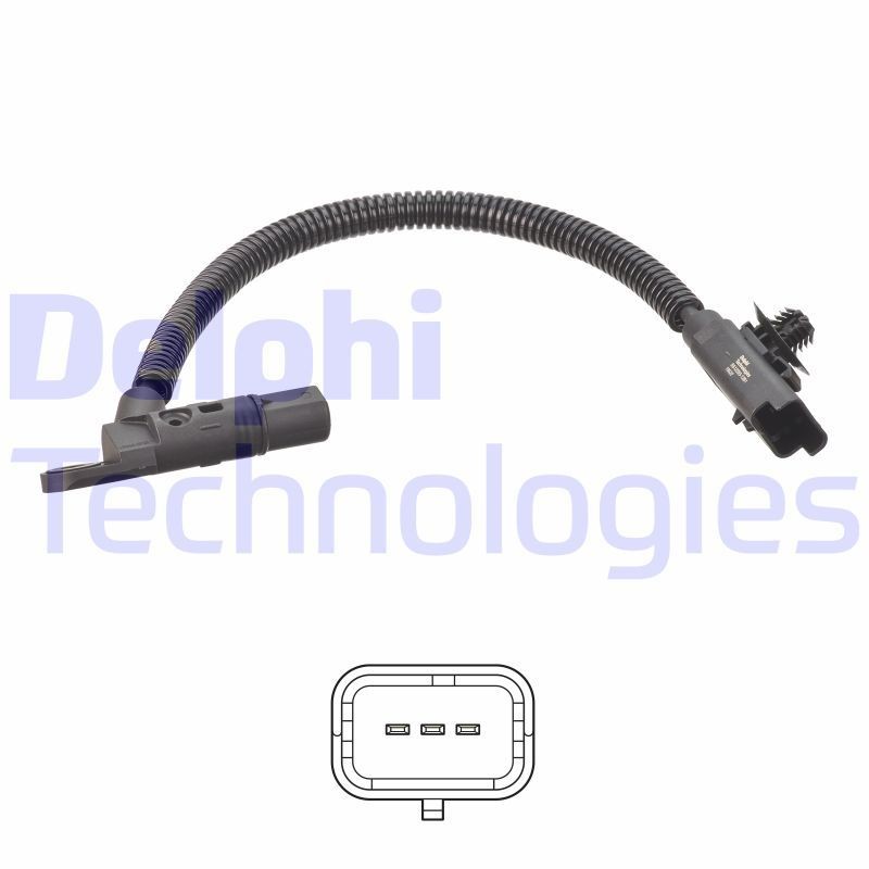 DELPHI SS12293-12B1: Andur, Nukkvõllipositsioon