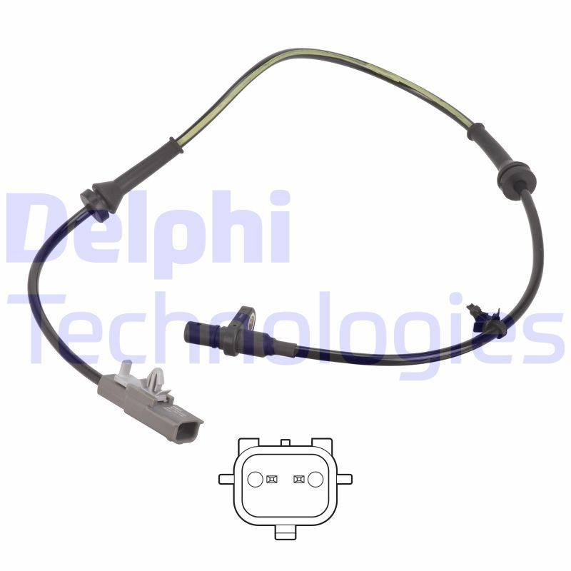 DELPHI SS21256-12B1: Sensor ABS
