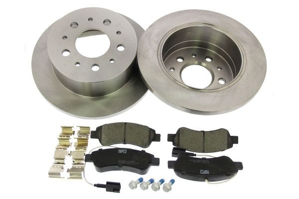 MAPCO 47334: Set frana, frana disc puntea spate, Ř: 280mm, plin