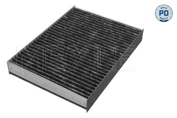 MEYLE 16-12 326 0007/PD: Filtre d'habitacle MEYLE-PD: Advanced performance and design. séparation élevée des poussières fines, Filtre à NOx, Effet d'absorption des NOx, avec action absorbant les odeurs, Filtre à charbon actif, Filtre à poussière fine (PM 2.5), de haute performance, Cartouche filtrante