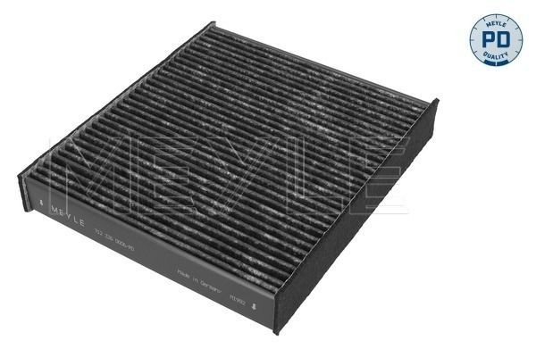 MEYLE 712 326 0006/PD: Filter, salongiõhk MEYLE-PD: Advanced performance and design. NOx absorbeeriv toime, NOx filter, allergia vastase toimega, Peentolmufilter (PM 2.5), Aktiivsöefilter, Kõrgendatud nõudmiste tarvis, Filtrer, kõrge peentolmu eraldus