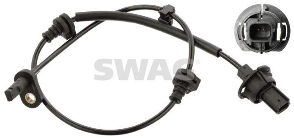 SWAG 33 10 5153: Snímač, počet otáček kol pravá přední náprava