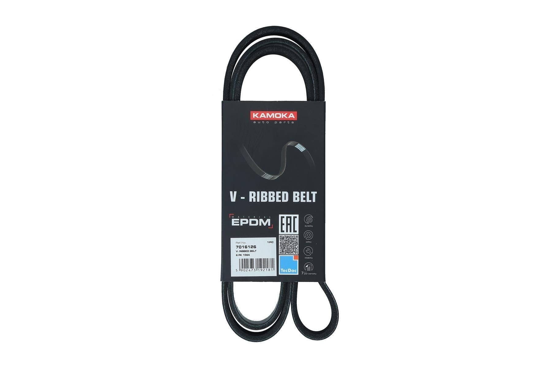 KAMOKA 7016126: Multireim 1564mm, Ribbeantall: 6