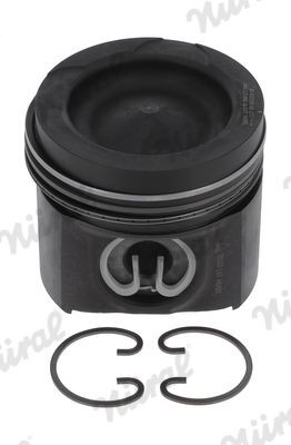 NÜRAL 87-432500-10: Piston MonoSteel ® cu canal de racire, pentru biela trapez