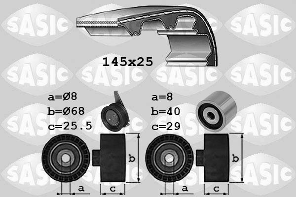 SASIC 1756085: Hammasrihma komplekt