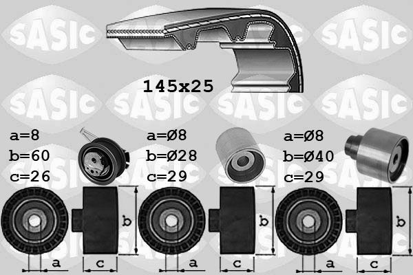 SASIC 1756087: Hammasrihma komplekt