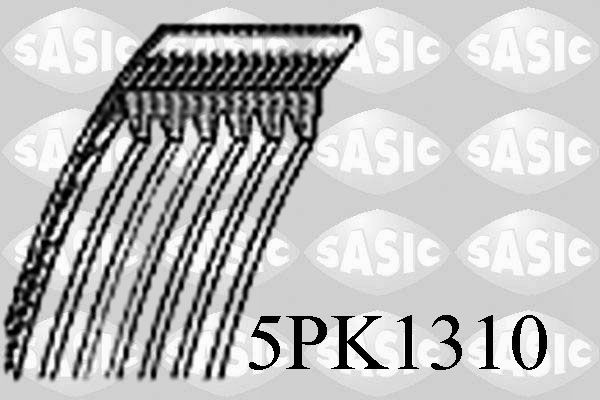 SASIC 5PK1310: Soonrihm 1310mm, Ribide arv: 5