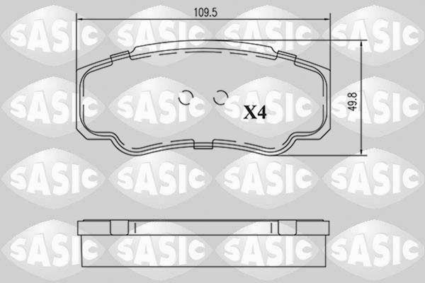 SASIC 6210089: Piduriklotsid Tagasild