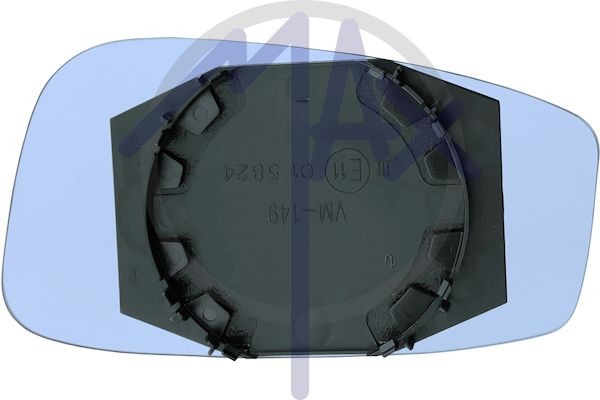 MAX MFT214-L: Sticla oglinda, oglinda retrovizoare exterioara fata stanga