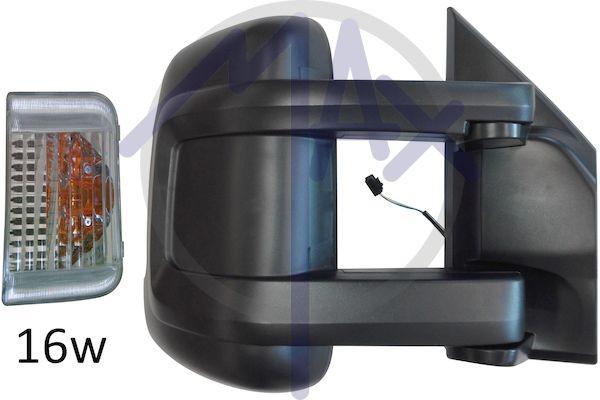 MAX MFT828-R: Välipeegel ees paremal