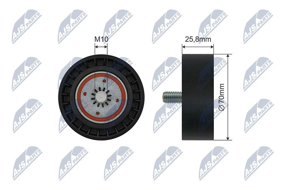 NTY RNK-DW-015: Seade- / juhtrull, soonrihm