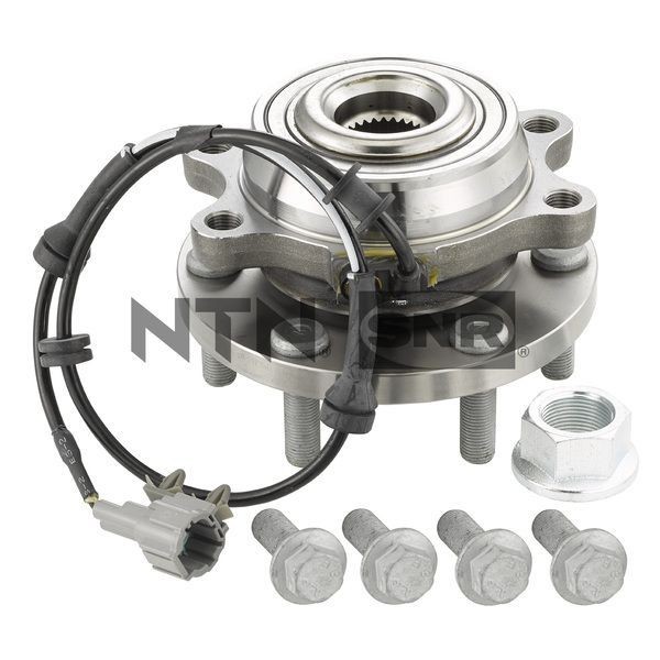 SNR KF155.81U: Disc de frână Axa spate dreapta, Axa spate stanga, Ř: 274mm, plin, Ř: 274mm, cu bucsa de cauciuc, cu lagar de frictiune