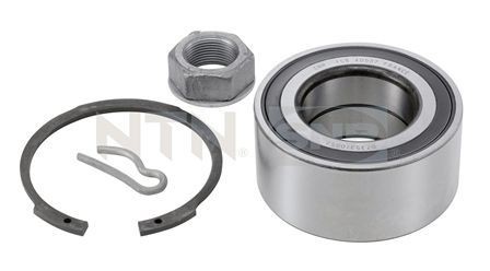 SNR R159.59: Set rulment roata cu bucsa de cauciuc, cu senzor magnetic inelar integrat
