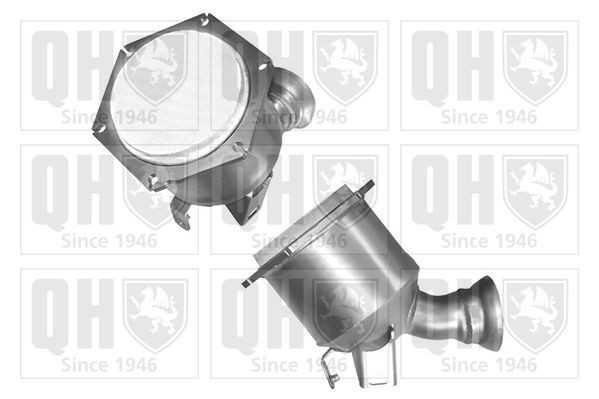 QUINTON HAZELL QCAT80461H: Catalizator Approved cu piese componente