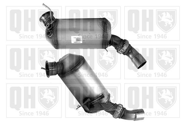 QUINTON HAZELL QDPF11109H: Filtru de particule Approved cu set de montaj