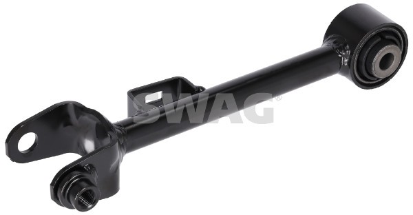 SWAG 33 10 8268: Brat, suspensie roata Axa spate dreapta, deasupra, Axa spate stanga, tabla de otel, cu lagar