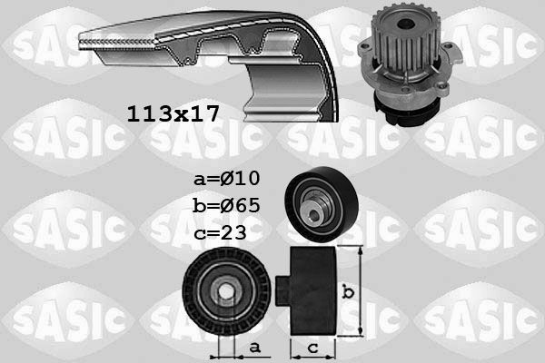 SASIC 3906112: Pompă apă + kit distribuție