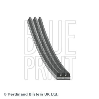 BLUE PRINT AD03S823: Curea transmisie cu caneluri 823mm, Numar nervuri: 3, Pt. montaj necesita scula speciala
