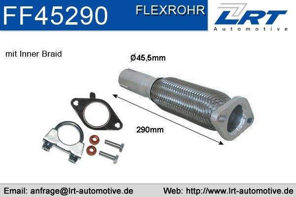 LRT FF45290: Flexitoru, väljalskesüsteem